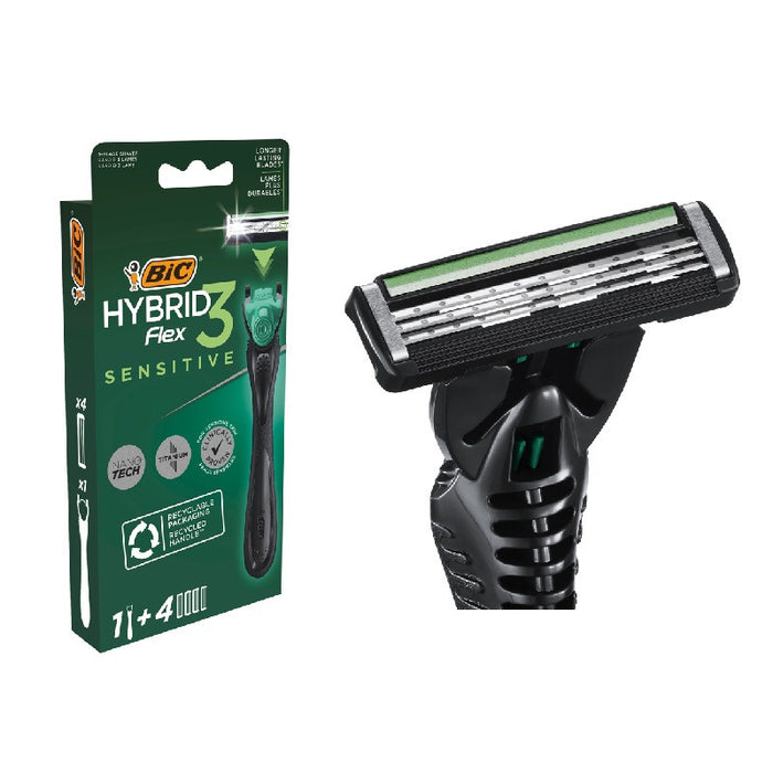 SYSTEM FLEX3 HYBRID SENSITIVE BL1+4 BIC KNIVES