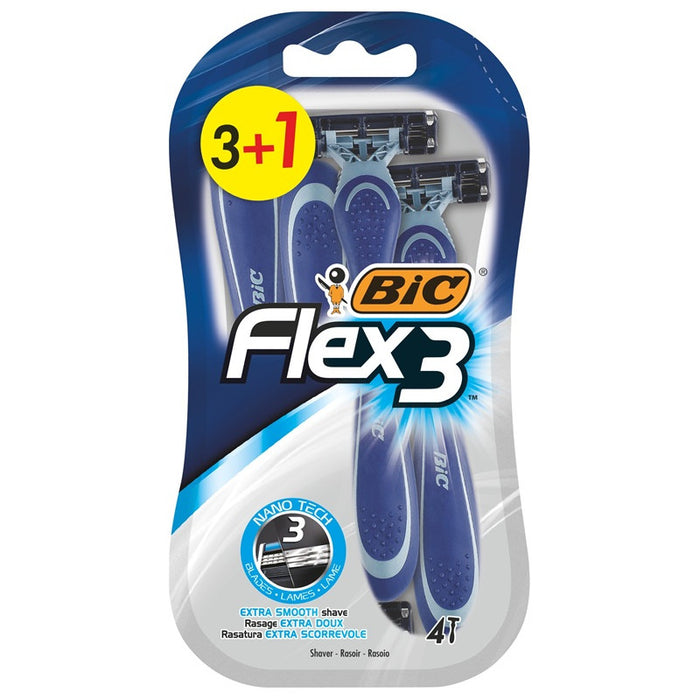 SHAVER FLEX3 SENSITIVE BL3+1 BIC