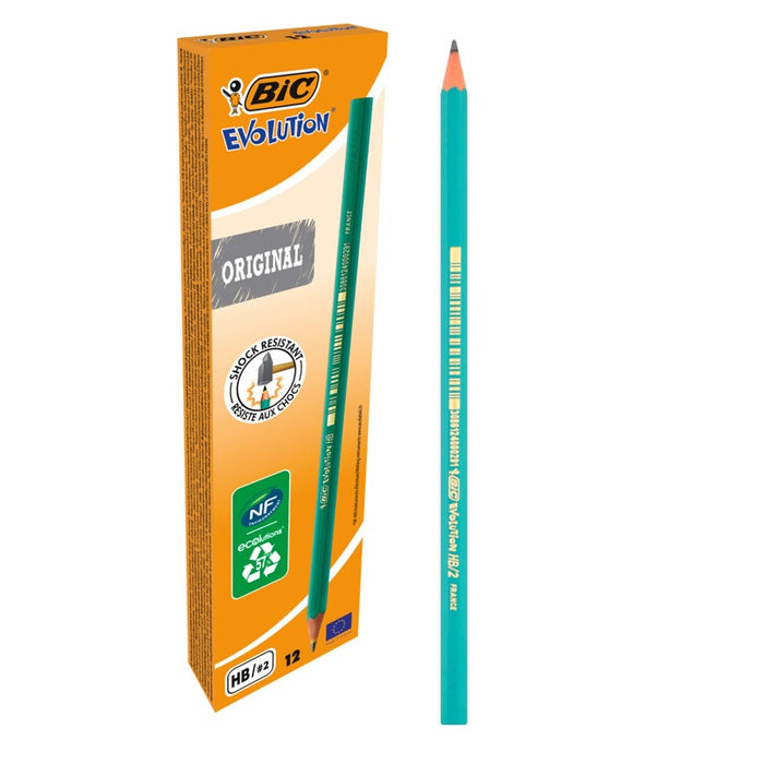 PENCIL WITHOUT ERASER 12 BIC
