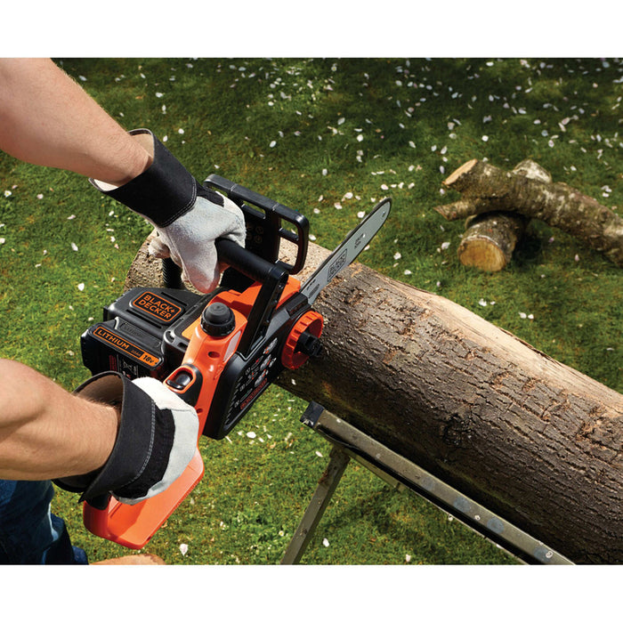 BATTERY CHAINSAW BLACK&DECKER GKC1825LB-XJ 18 V, WITHOUT BATTERY AND CHARGER, BAR LENGTH 25.00 cm