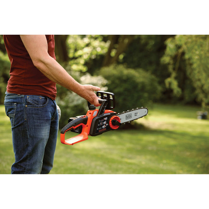 BATTERY CHAINSAW BLACK&DECKER GKC1825LB-XJ 18 V, WITHOUT BATTERY AND CHARGER, BAR LENGTH 25.00 cm