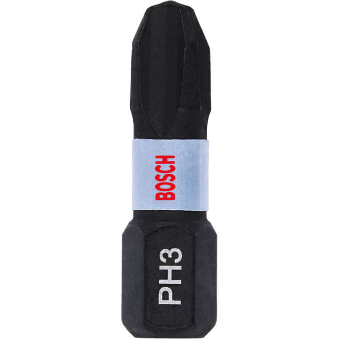 IMPACT BITS PH3 2 NUMBERS 25 MM BOSCH IMPACT CONTROL