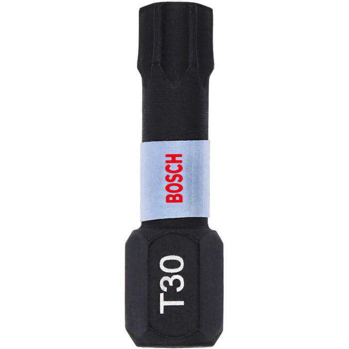 IMPACT BITS T30 2 NUMBER 25 MM BOSCH IMPACT CONTROL