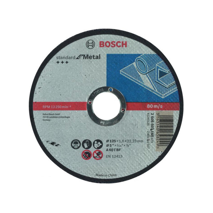 METAL CUTTING DISC BOSCH 125x1.6x22.23