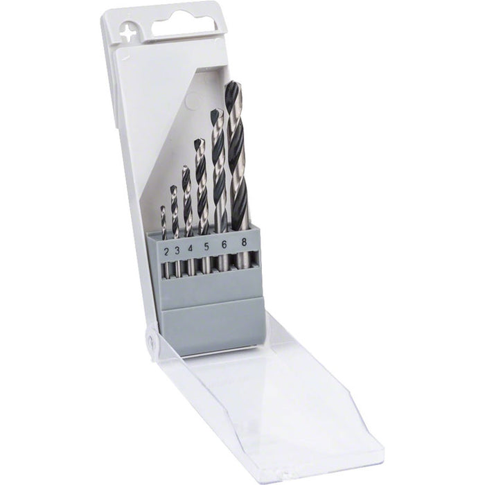 BOSCH HSS POINTTEQ METAL DRILL SET 6 PIECES