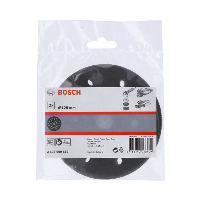 PROTECTIVE PLATE FOR ECCENTRIC GRINDER F125 2 PCS BOSCH
