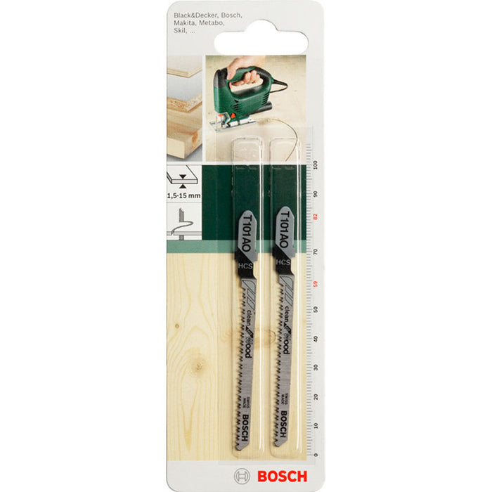 JIG SAW KNIFE 2 PCS. BOSCH T101AO