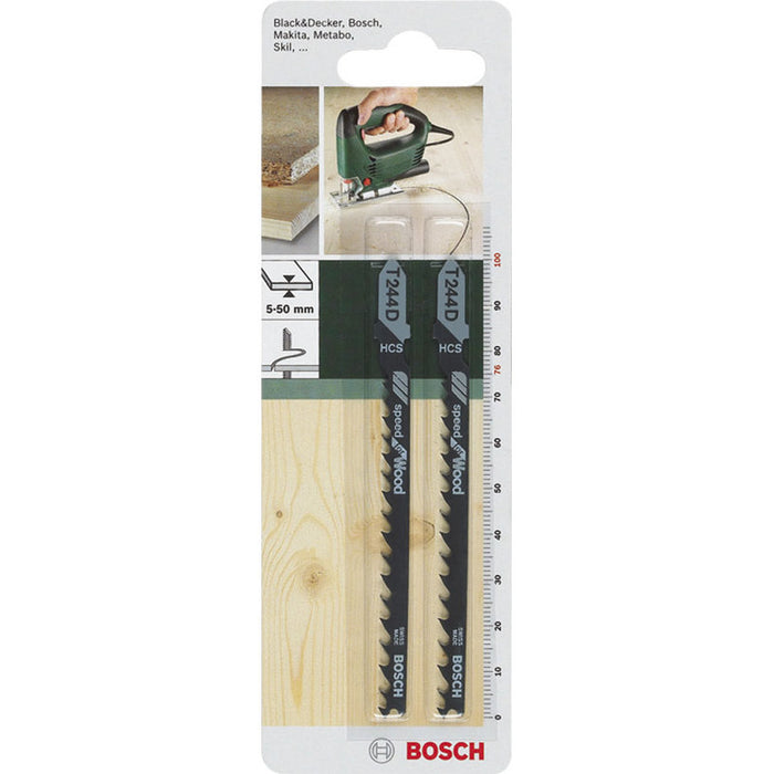 JIG SAW KNIFE 2 PCS. BOSCH T244D