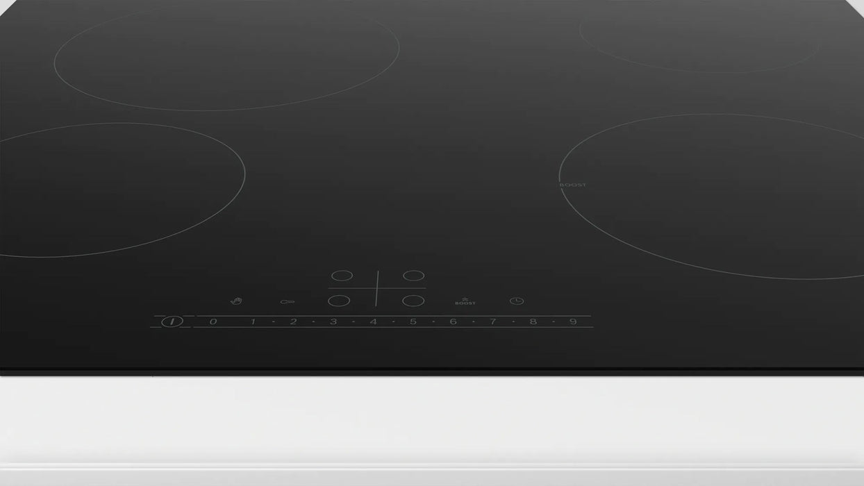 Bosch Serie 6 PKE611FP2E hob Black Built-in 60 cm Ceramic 4 zone(s)