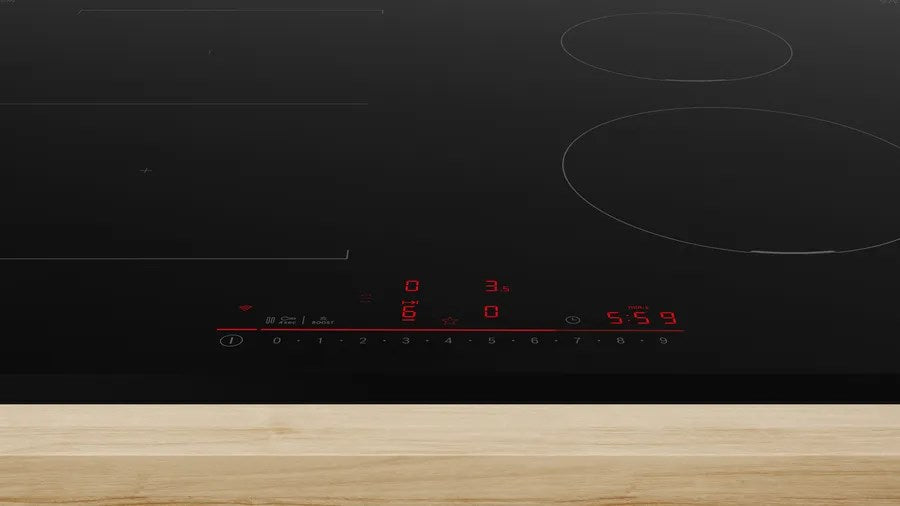 Bosch Serie 6 PVS731HB1E hob Black Built-in 70 cm Zone induction hob 4 zone(s)