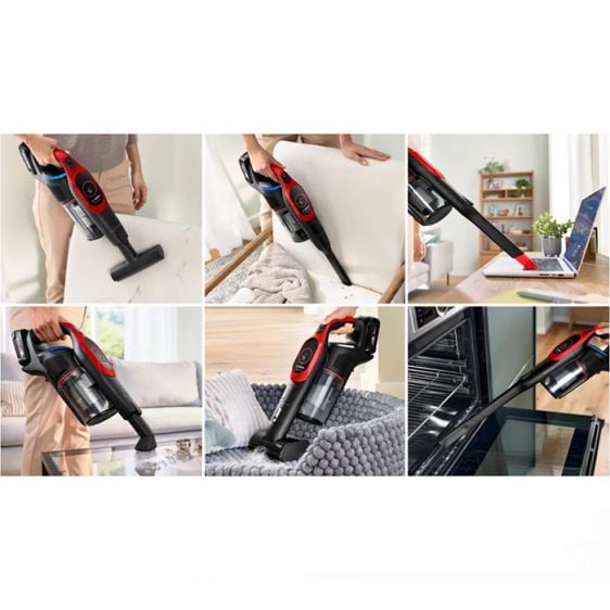 Battery vacuum cleaner BOSCH Unlimited 9 ProAnimal BBS931PET Red