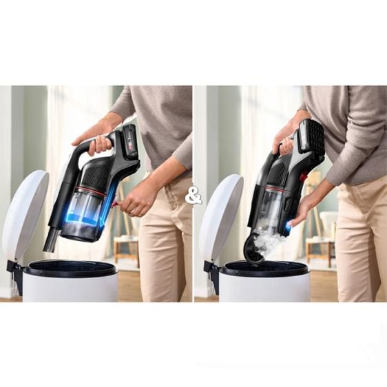 Vacuum cleaner with battery BOSCH BCS931WBA Unlimited 9 White