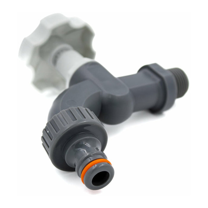 FAUCET WITH CONNECTOR 1/2" BRADAS WL-K112