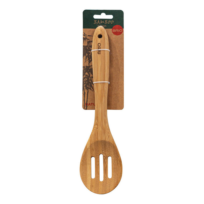 GRATE COOKING SPOON 29.5 CM BAMBOO BRIO