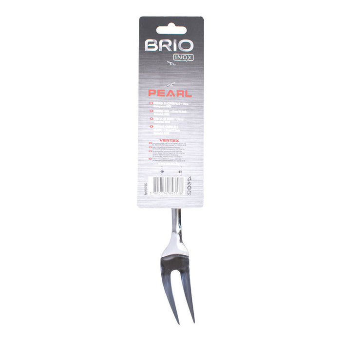 SERVING FORK 33 CM BRIO INOX PEARL