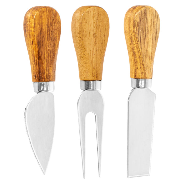 CHEESE SET 4 PIECES BRIO ACCACIA