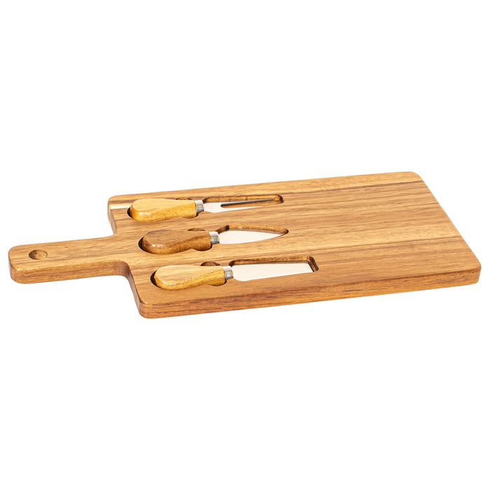 CHEESE SET 4 PIECES BRIO ACCACIA