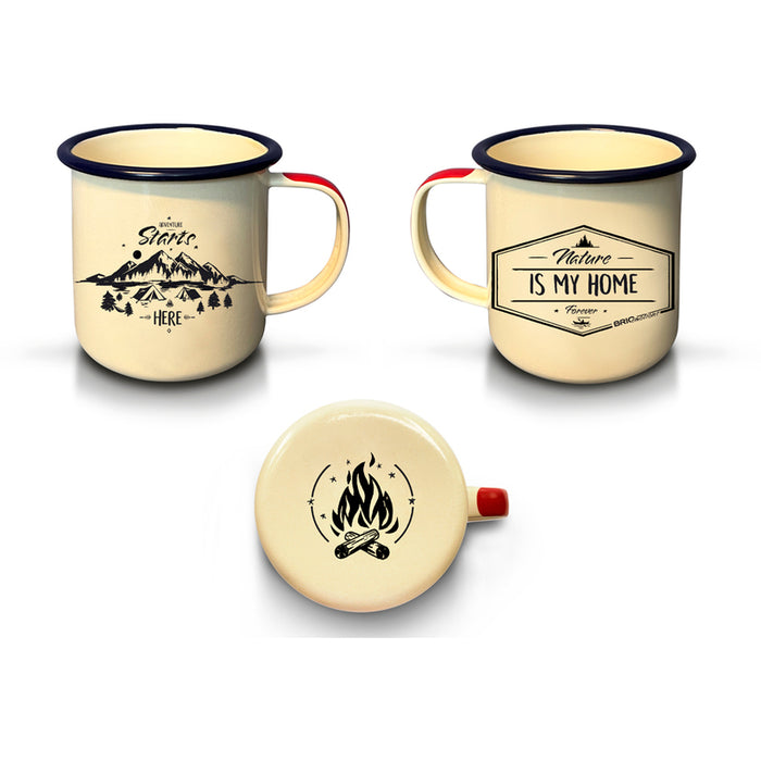 CAMPING ENAMEL JUG 350 ML BRIO EMOTIONS