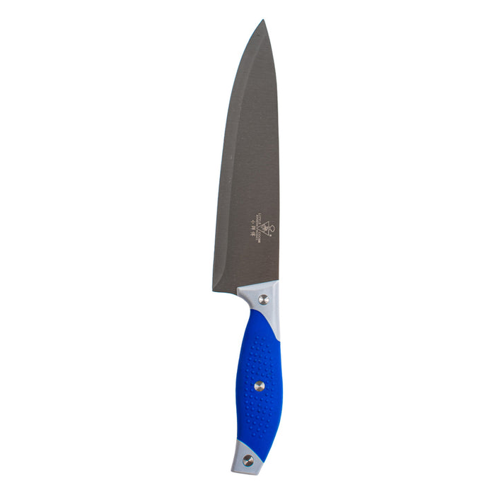 KITCHEN KNIFE WITH RUBBER HANDLE, 18CM BRIO
