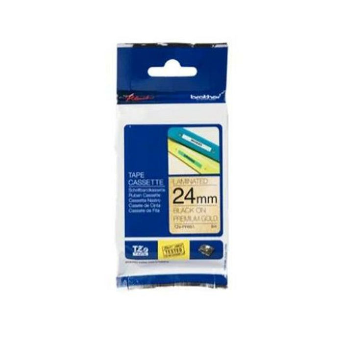 BROTHER TZEPR851 Tape cassettes 24 mm bandwidth Premium gold black