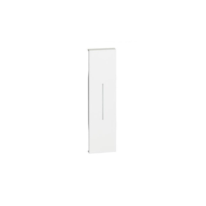 SINGLE MODULE FACE PANEL KEY LIVING NOW LEGRAND - WHITE