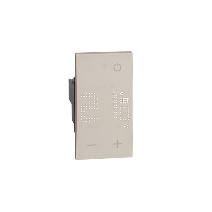 TWO-MODULE ELECTRONIC THERMOSTAT LIVING NOW LEGRAND - CREAM