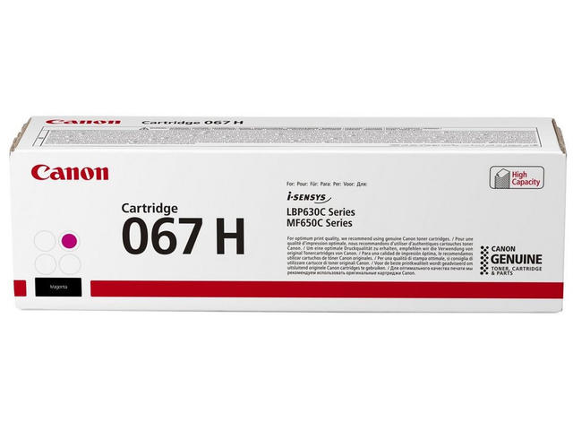 CANON Toner Cartridge 067 High yield Magenta