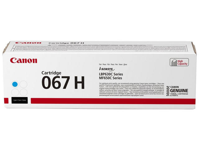 CANON Toner Cartridge 067 High yield Cyan