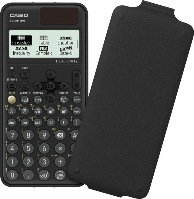 CASIO FX-991CW CALCULATOR SCIENTIFIC BOX. Black.