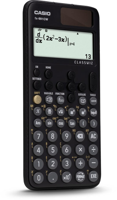 CASIO FX-991CW CALCULATOR SCIENTIFIC BOX. Black.
