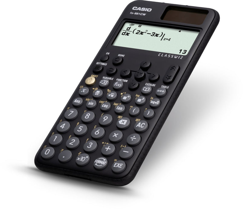 CASIO FX-991CW CALCULATOR SCIENTIFIC BOX. Black.