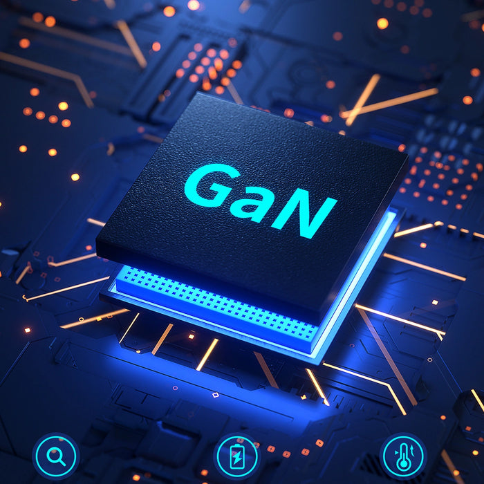 Choetech PD5020 35W EU/US/AUS/UK Travel Adapter with Built-in USB-C Cable - Black