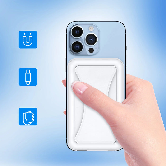 Powerbank Choetech B663 10000mAh 20W MagSafe USB-A / USB-C - white