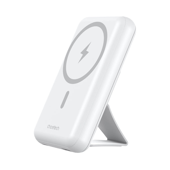 Powerbank Choetech B663 10000mAh 20W MagSafe USB-A / USB-C - white