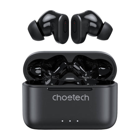 TWS Choetech BH-T15 ANC+ENC Wireless Headphones (black)