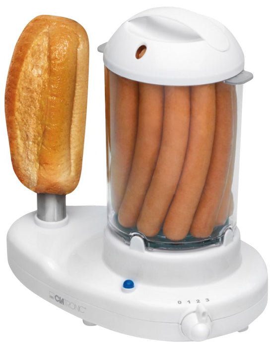 Clatronic HDM 3420 EK Hot dog steamer 350 W White