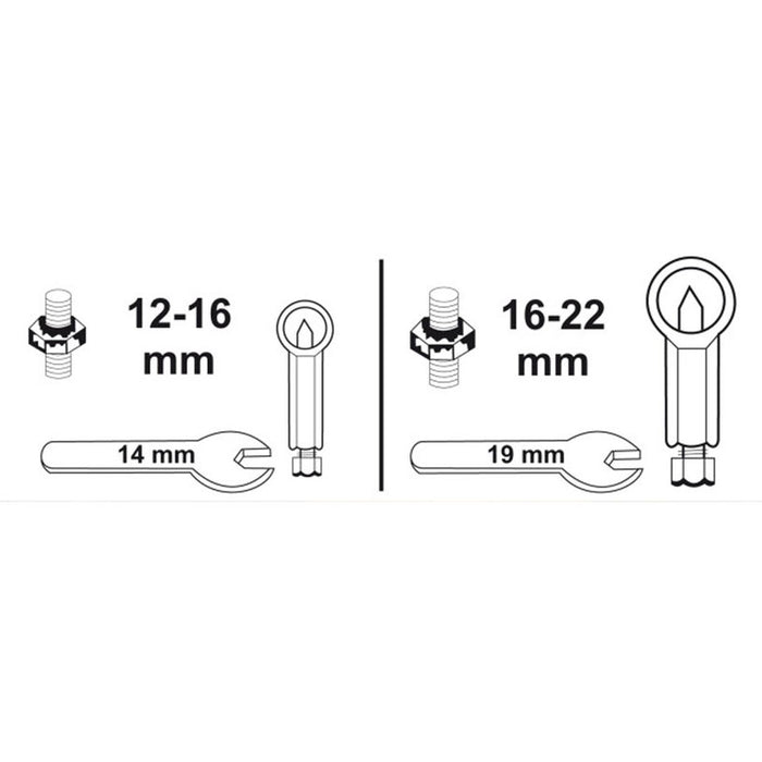 NUT CUTTER SET 2 PCS CONNEX
