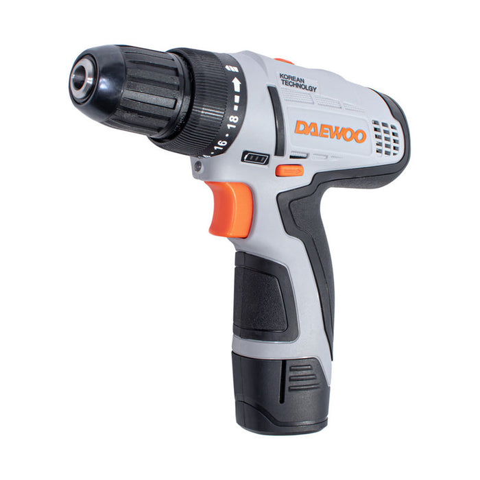 CORDLESS DRILL DAEWOO DALD108QL 10.8 V, 28.00 nm, NUMBER OF BATTERIES 1, 1.30 Ah