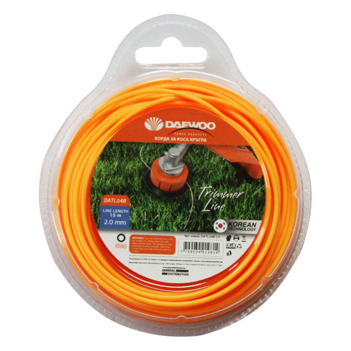 CORD FOR TRIMMER PROFILE CIRCLE DAEWOO 2 MM 15 M