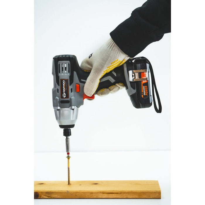 DAEWOO DALID18-1 CORDLESS IMPACT DRIVER 20 V, 150.00 nm, WITHOUT BATTERY AND CHARGER