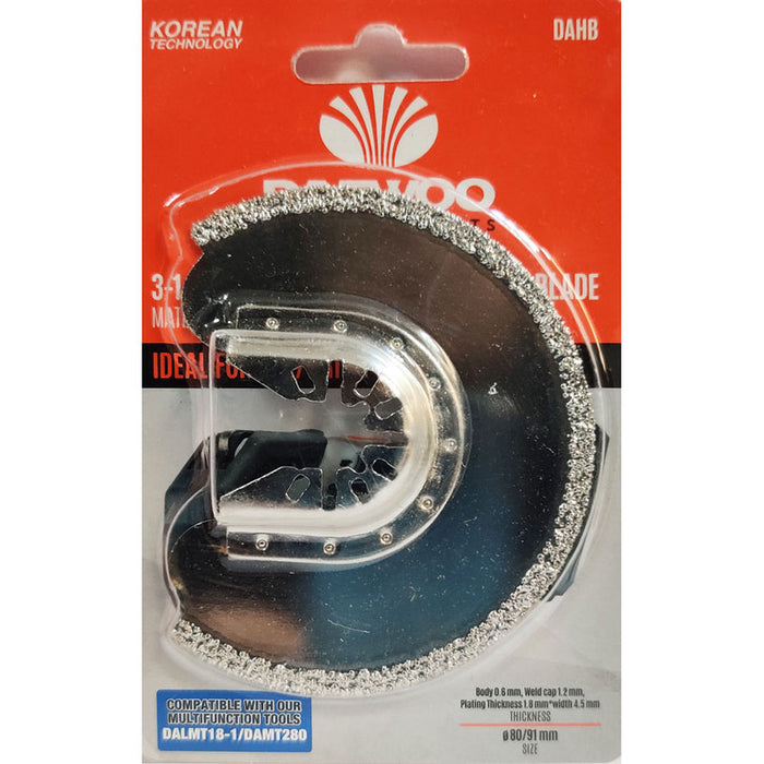 MULTIFUNCTION SAW. DAEWOO DAHB DIAMOND COATED DEVICE