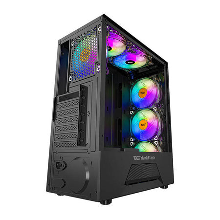 Darkflash LEO computer case (black)