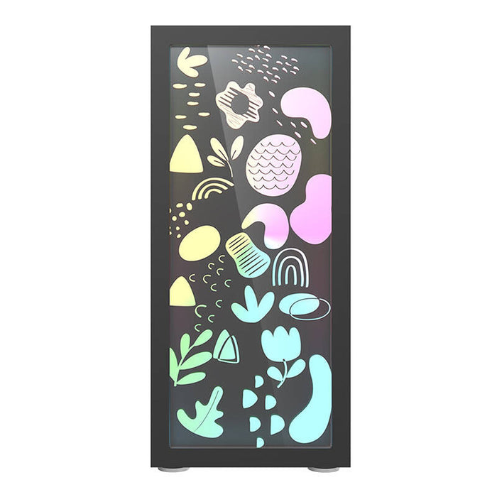 Darkflash DK210 Graffiti computer case (black)