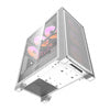 Darkflash DRX70 MESH computer case (white) + 4 RGB fans