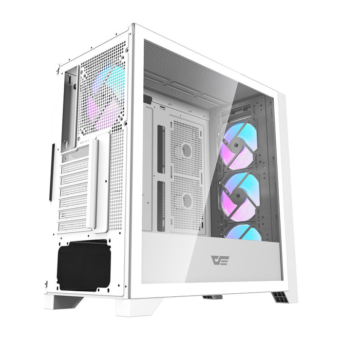 Darkflash DRX90 Glass computer case (white)