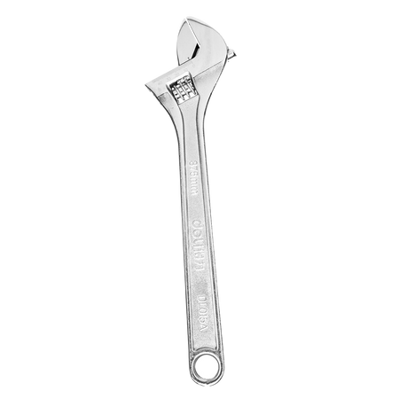 Adjustable Spanner 15" Deli Tools EDL015A (silver)