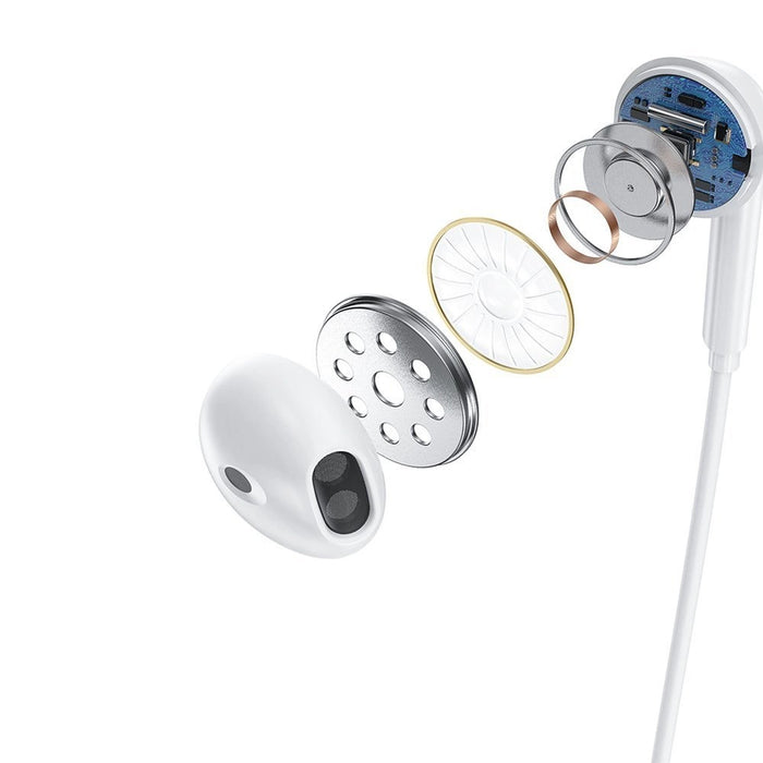Dudao Magnetic Suction in-ear wireless Bluetooth headphones white (U5B)