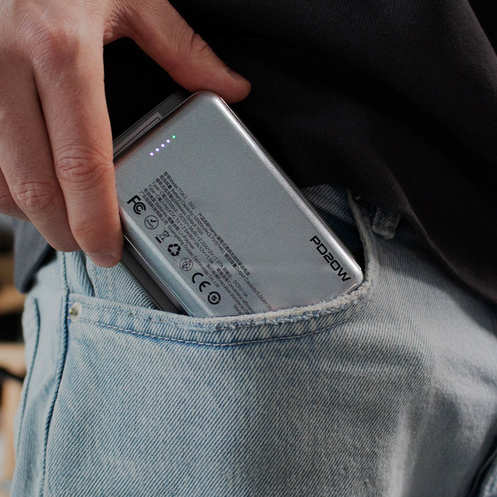 Dudao TGK1 power bank with MagSafe wireless charger 20W 10000mAh black (TGK1-black)