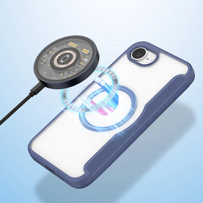 Dux Ducis Skin X Pro Case with MagSafe for iPhone 16e - Blue