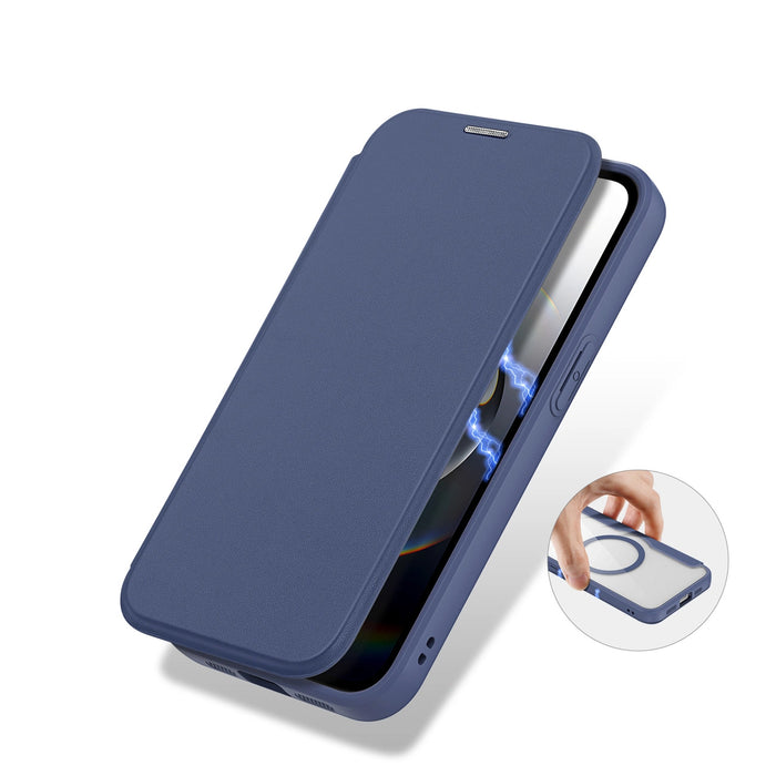Dux Ducis Skin X Pro Case with MagSafe for iPhone 16e - Blue